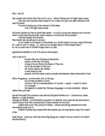 The Stellar Universe Class Notes Monday January 23rd