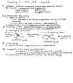 Chem 101b Week 3 notes - Monday class notes, Wednesday class notes, assigned readings: 13.6, 13.1-13.3, 15.1-15.5,15.8