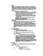 IHUM 261 Week 2 Class Notes