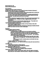 Child and Adolescent Development Notes 1/25