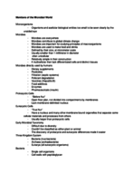 Microbiology Week 1 Notes