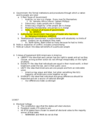 Political Science Week 1 Notes