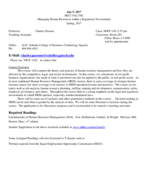 mgt 3106 chapter 1 and syllabus