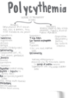 Unit 1 and 2 Hemotology and Cancer