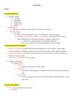 PSY 260 Week 1 Notes