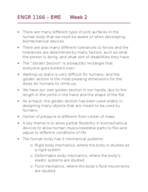 Foundations of Engineering Lecture Notes - Week 2
