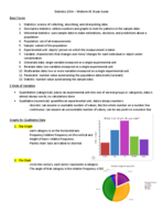Statistics 100A Midterm 1 Study Guide
