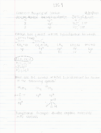 CHM 231, Week 3