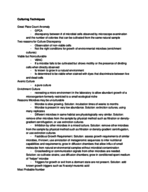 Microbiology: Methods