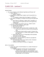 CLASS 310 - Lecture 3