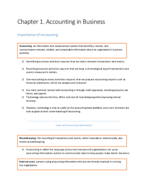 Principles of Financial Accounting, Chapter 1 Notes