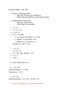 Review Chapter
