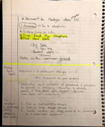 General Notes from Week 2