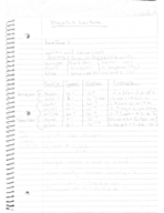 Physics 1 - Week One Notes