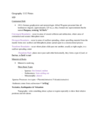 Geography 1113 Week2