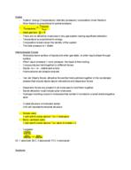 CHM Exam 1 Study Guide