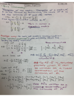 Linear Algebra - Week 3 notes