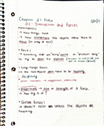 Physics study guide/notes