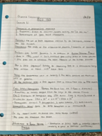 BIO 130, Lecture 1-2 Notes (1/31) and (2/2)