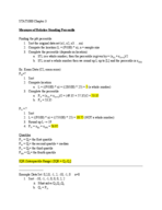 STAT1000 Notes