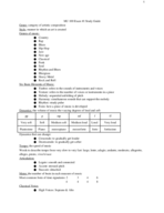 Study Guide #1