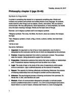 Philosophy week 3 notes