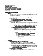 20th Century World History : Eugenics and Racism Lecture Notes