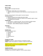 COMM 215 - Intro to Statistics - Lecture 1