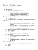 ECON 202 Week 1 Notes