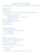 Geography 100S Week 2