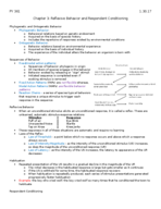PY 361 Chapter 3 Notes