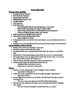 Astro 1-003 Exam 1 Study Guide 