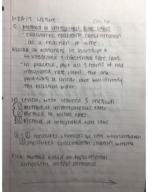 Week 3 Chem 116 Notes