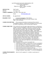 syllabus