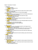Chapter 3, Neuroscience/Neurons