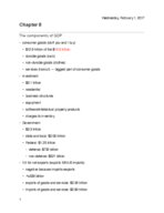 Chapter 8 notes