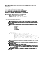 Intro to Public Health 