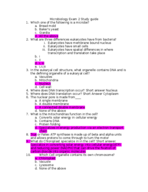 Exam 2 study guide