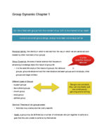 Group Theory and Group Skills Chapter 1 
