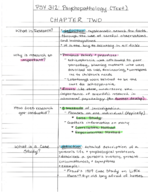 PSY 312- Psychopathology Textbook Notes- Chapter Two