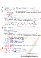 CHEM 216 Week 4 Notes