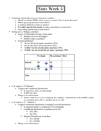 Stats Week 4 Notes