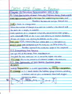 Study Tool for First CHEM 228 Test