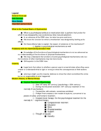 Psychopathology Week 2 Notes