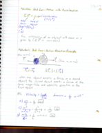 PHYS 1403 Week 3 Lecture Notes