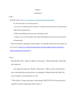 Bio 118, Module 1 Assignment 2 instructions and tips