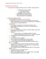 Intro to Investment and Finance Literacy, Note Set 1
