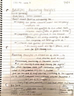 Busm241, week 4 notes