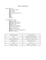 French 111, Week #1 Notes