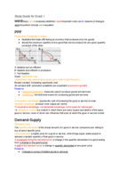Econ 1120 Study Guide for Exam 1